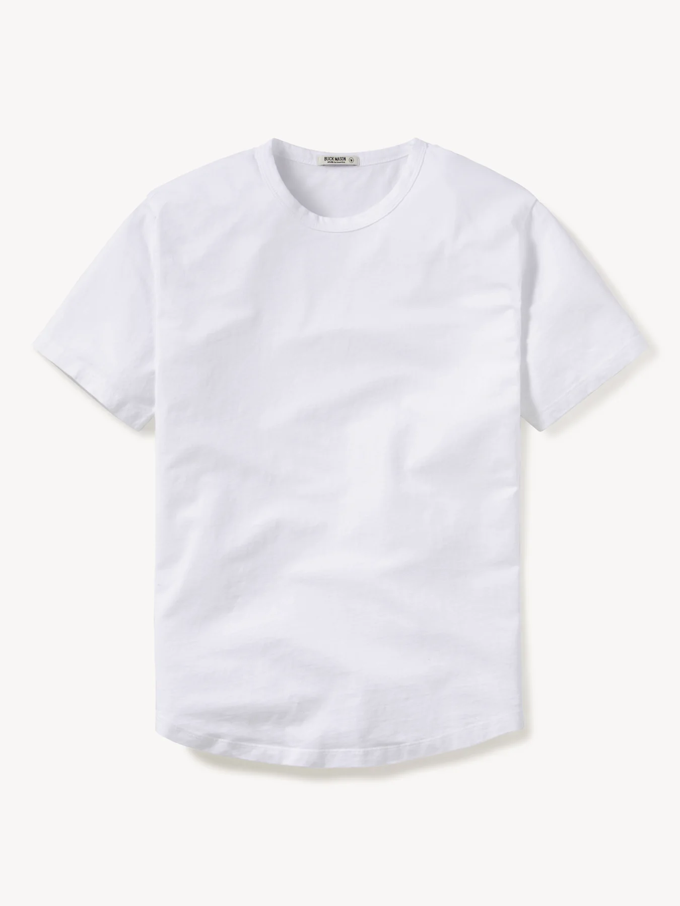 Pima Curved-Hem Tee