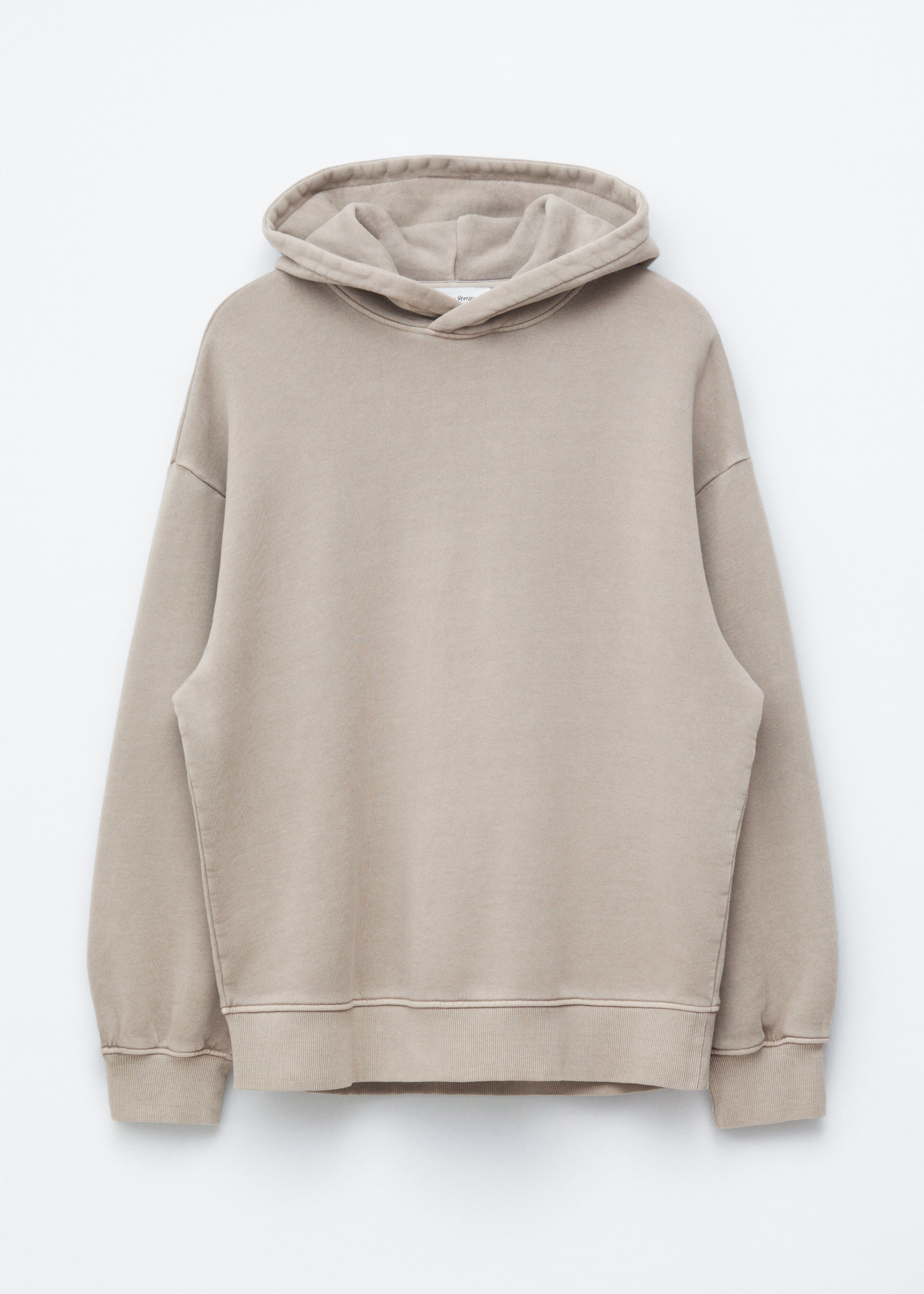 Cotton Pullover Hoodie