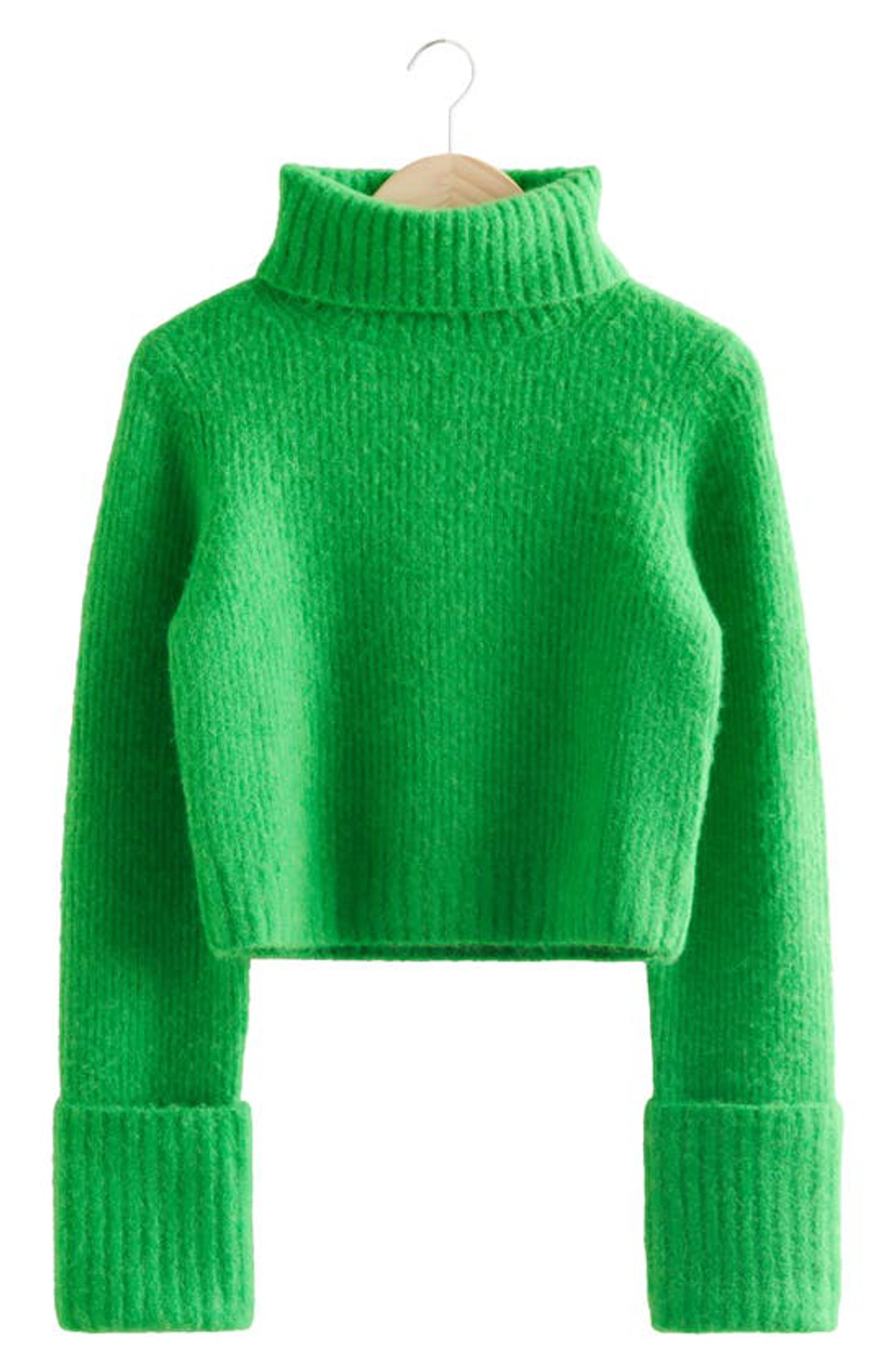 Wool-Blend Knit Sweater