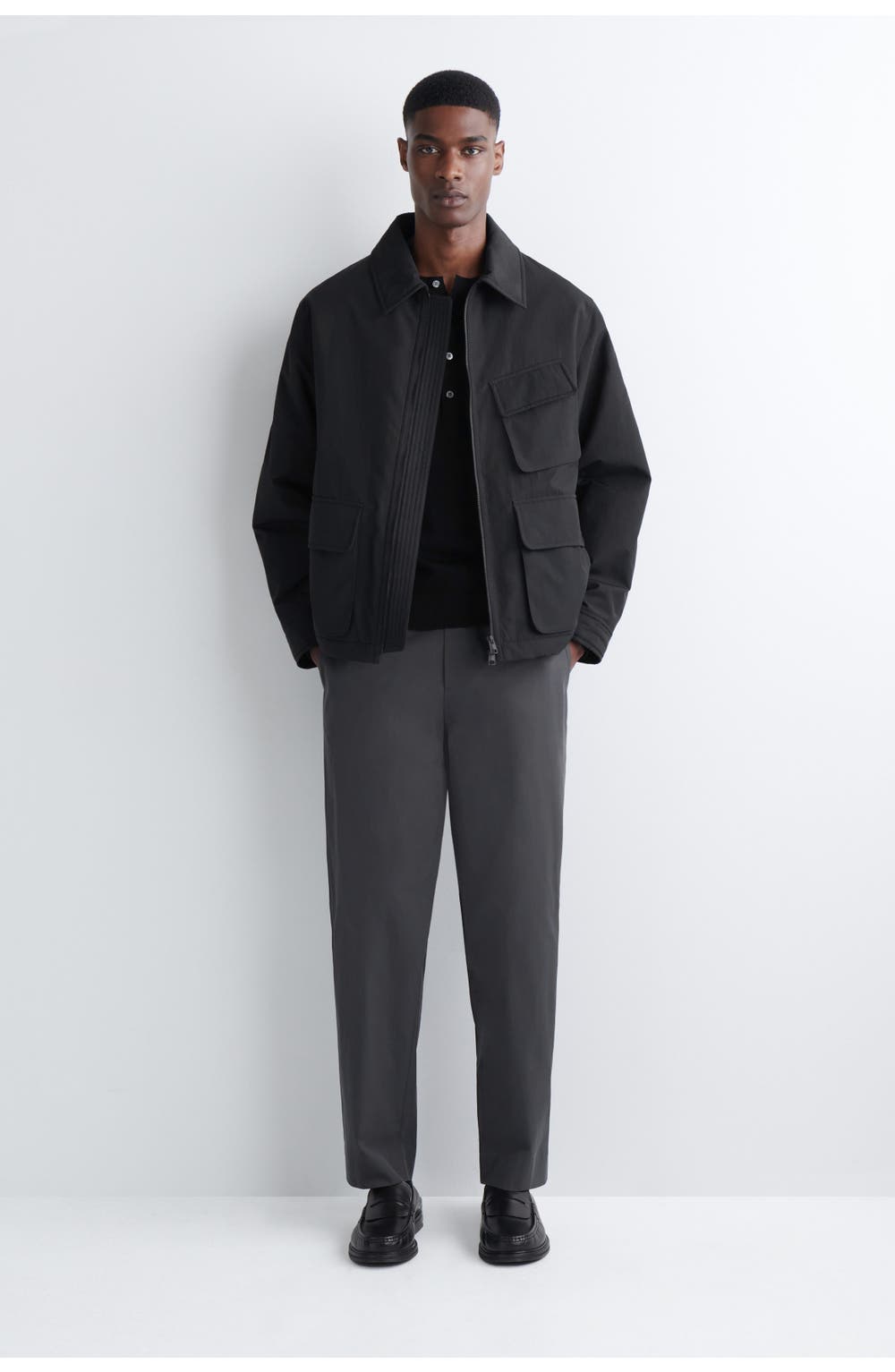COS Tapered Cotton Trouser
