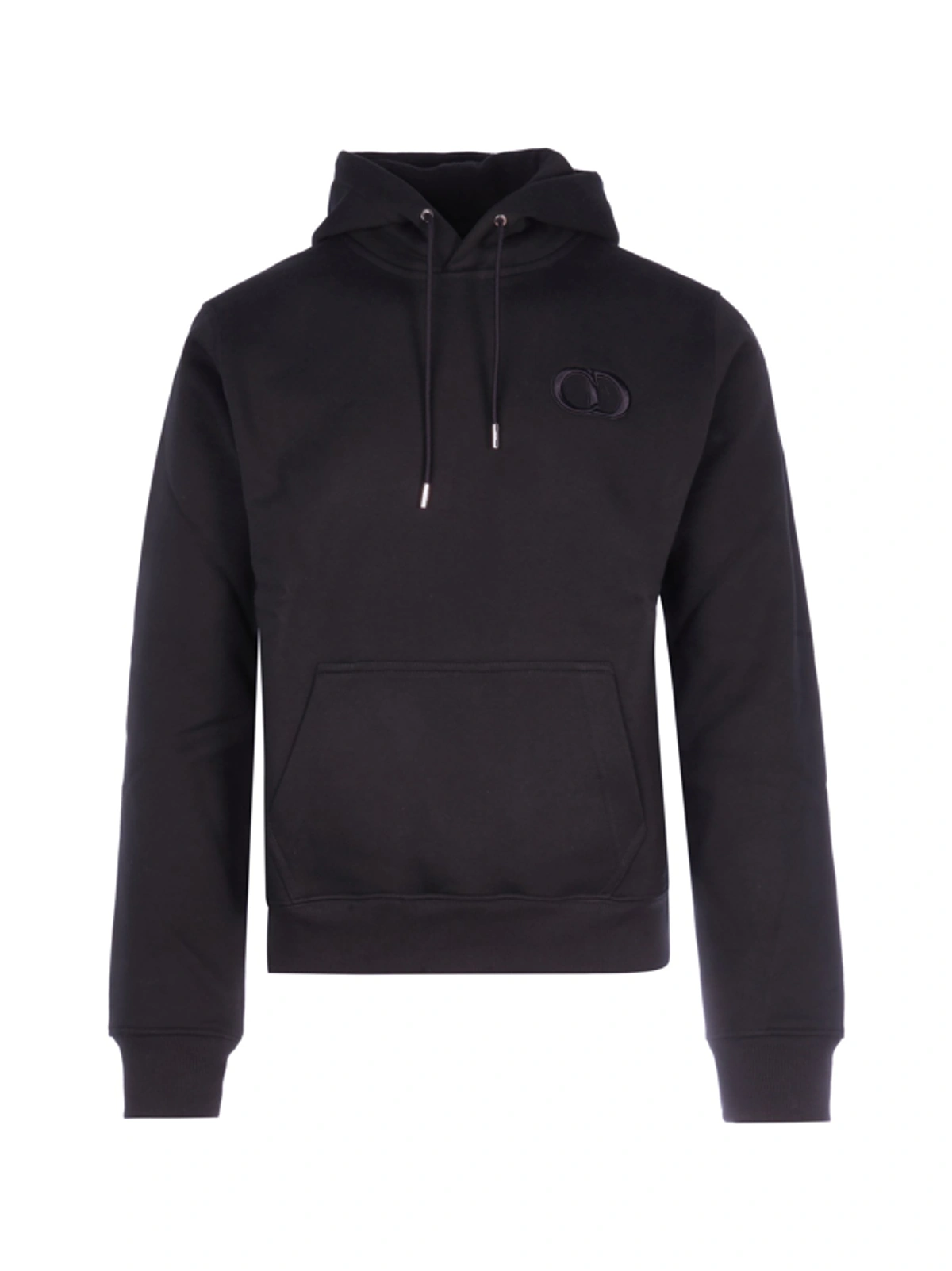 Cotton Logo Pullover Hoodie