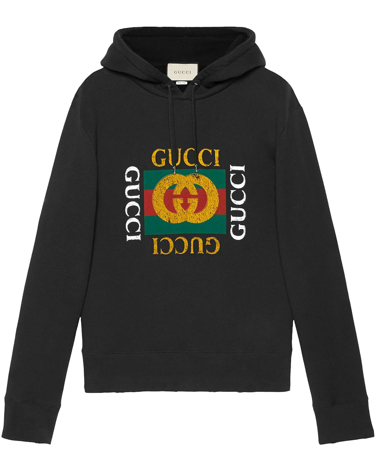 Logo Cotton Jersey Hoodie
