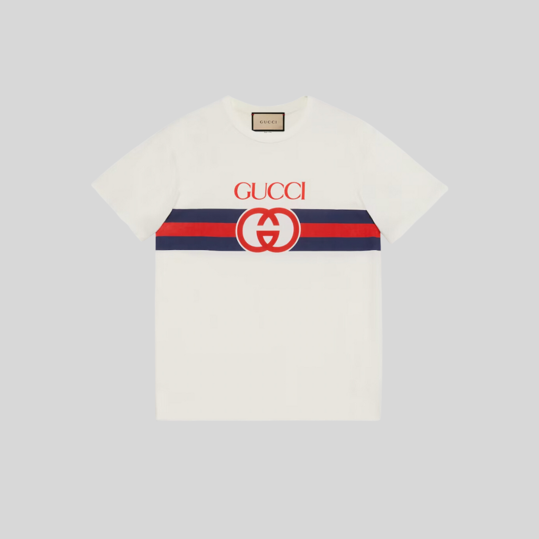Logo-Print Cotton Jersey Tee