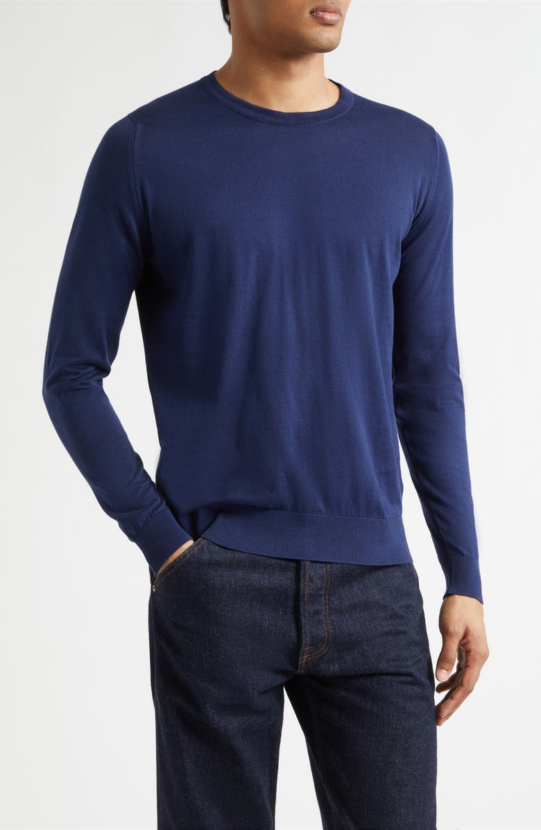 Sea Island Cotton Crew Sweater