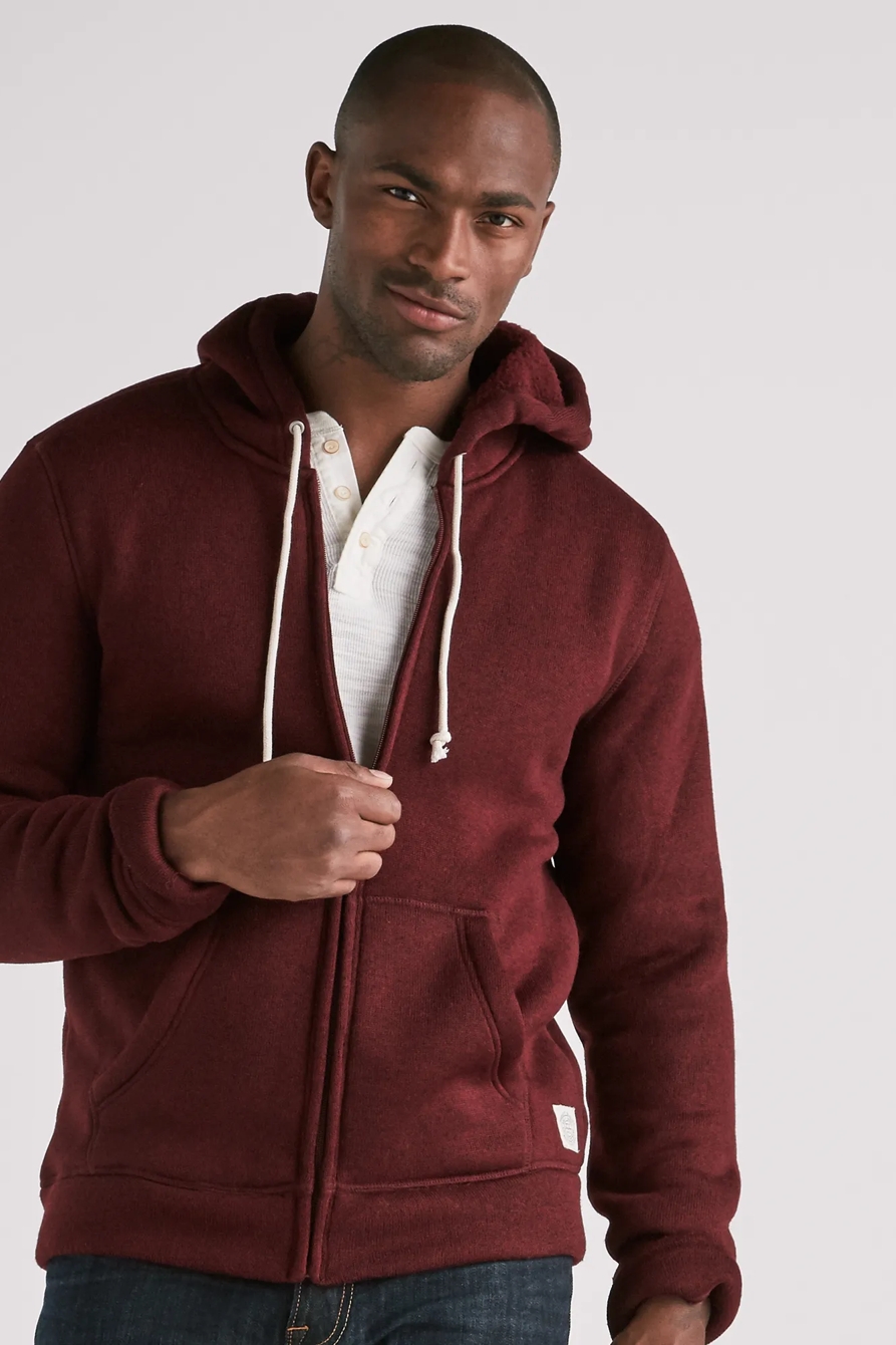 Lucky Brand Zip-Front Hoodie