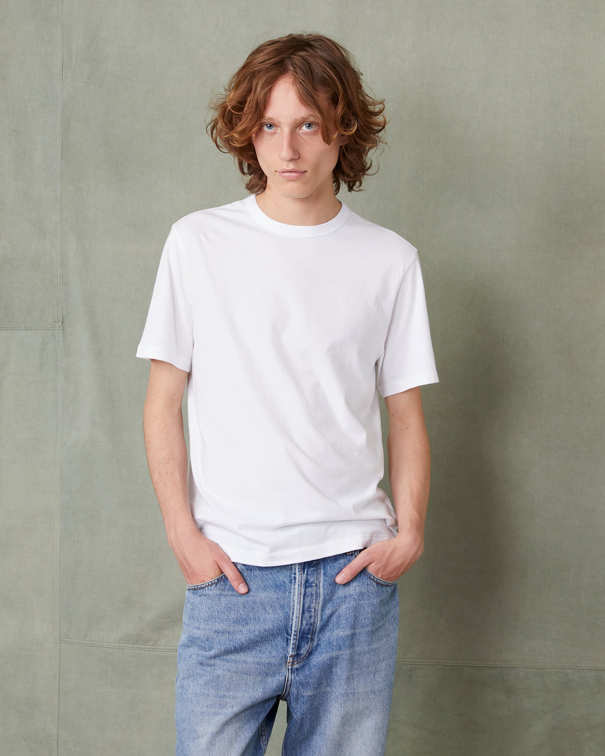 Officine Générale Cotton Jersey Tee