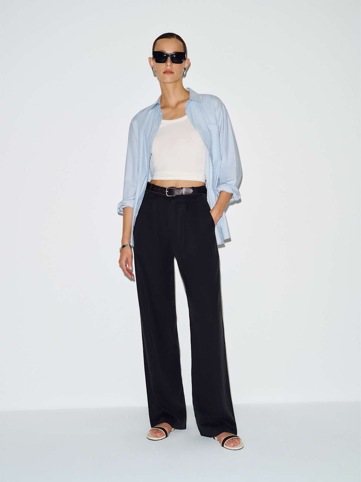 Reformation Mason Cotton Trouser