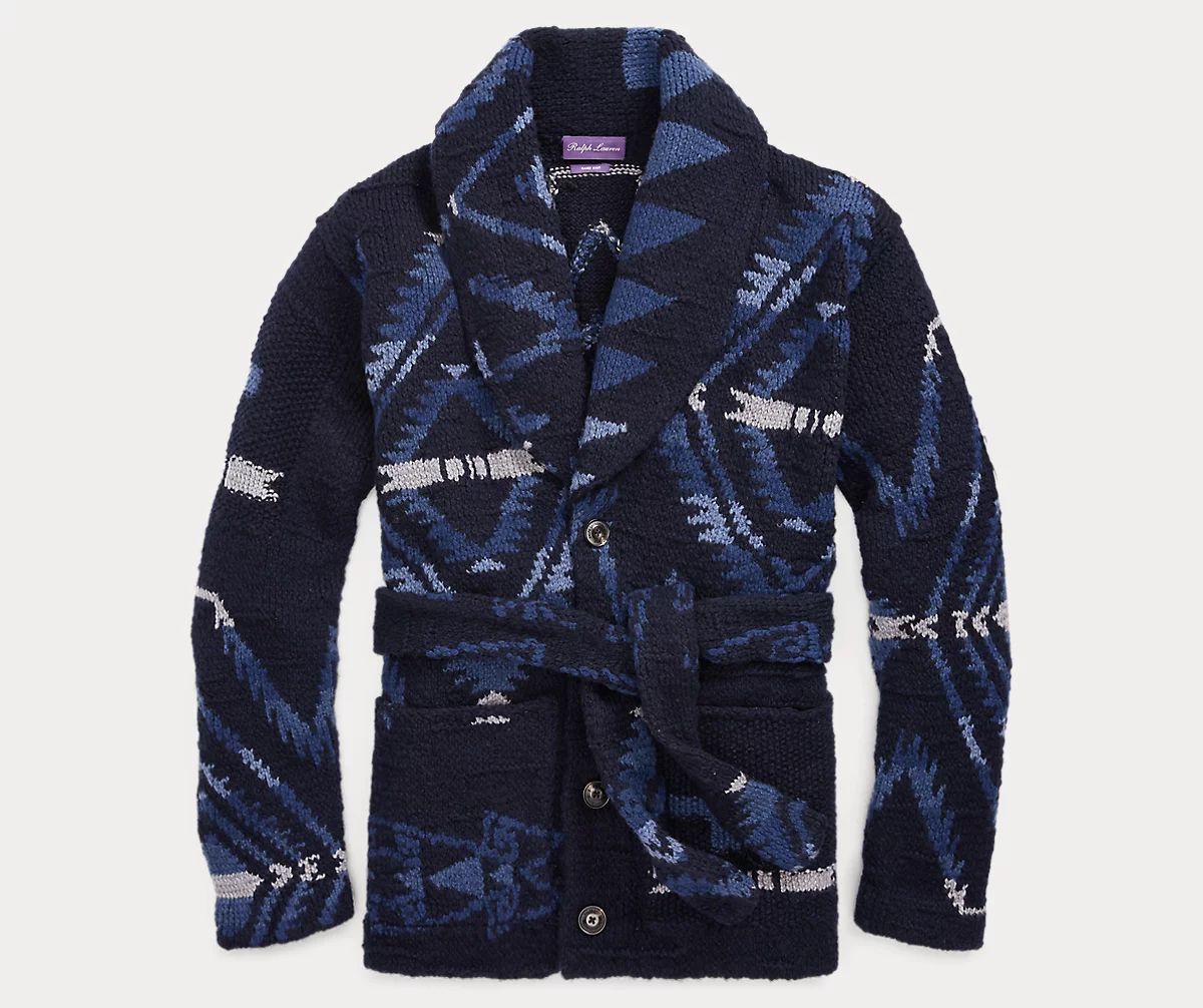 Hand-Knit Wool Sweater
