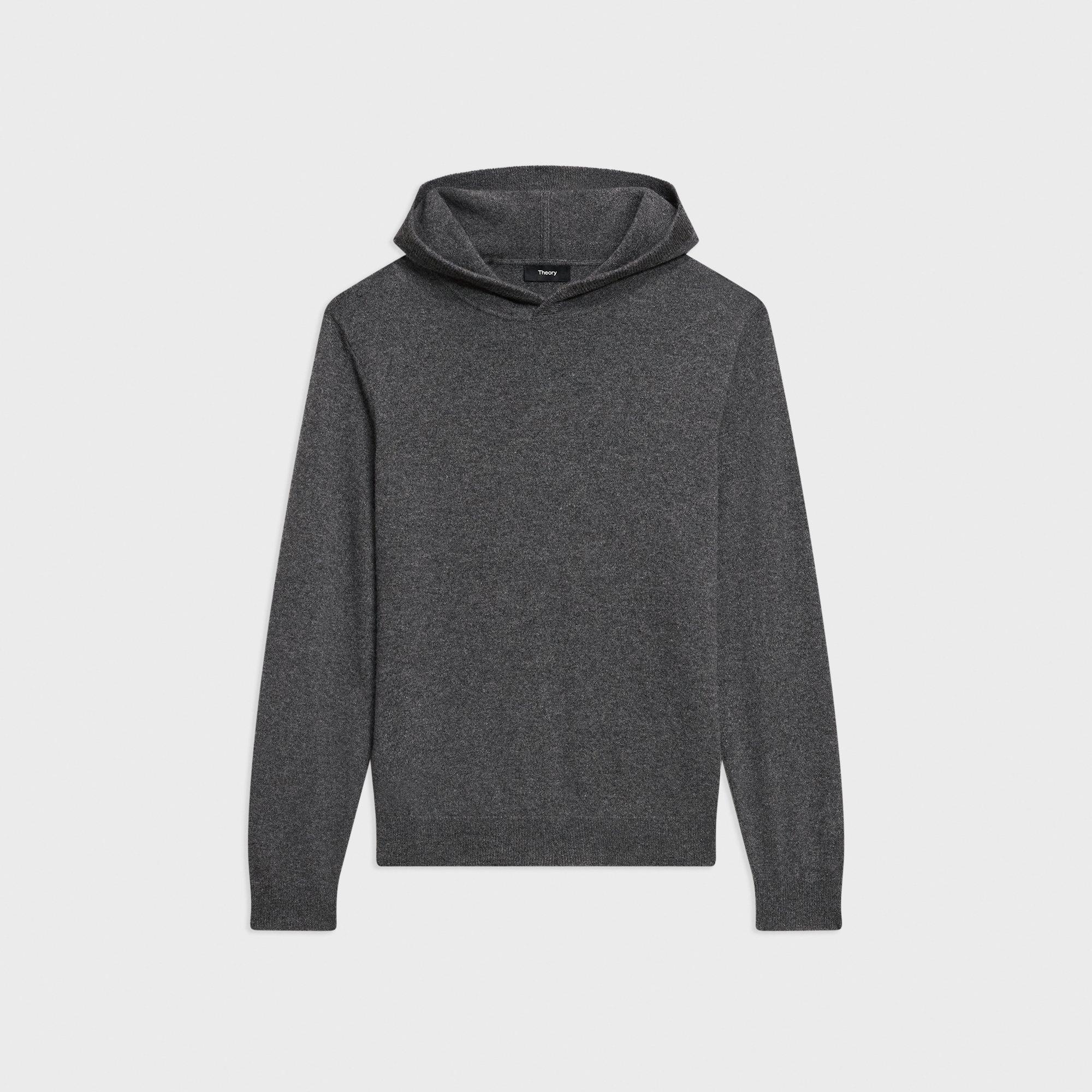 Cotton-Cashmere Pullover Hoodie