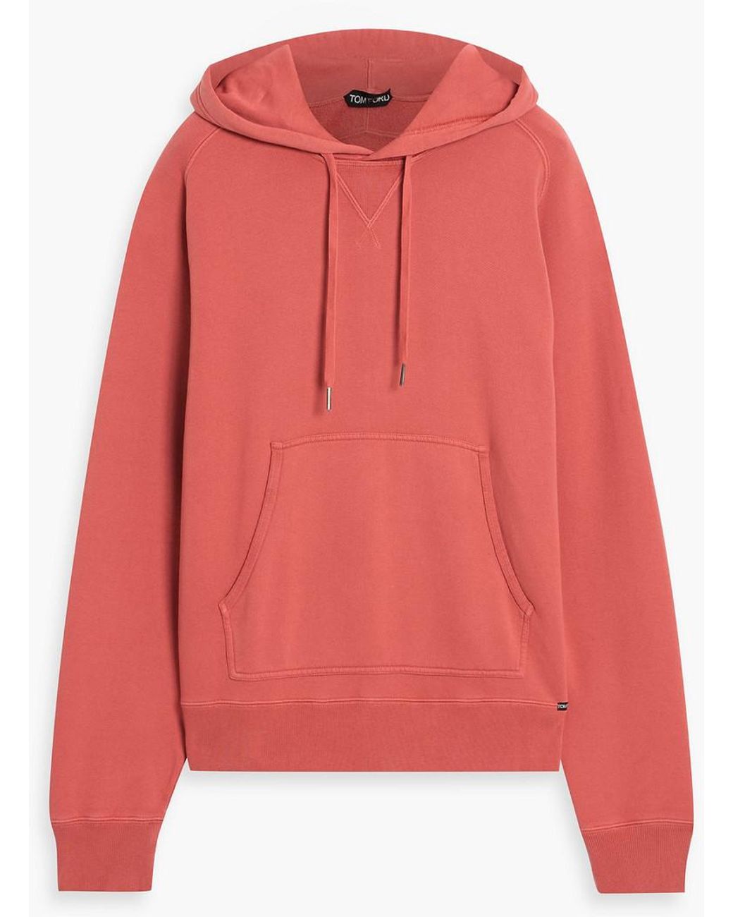 Cotton-Silk Pullover Hoodie