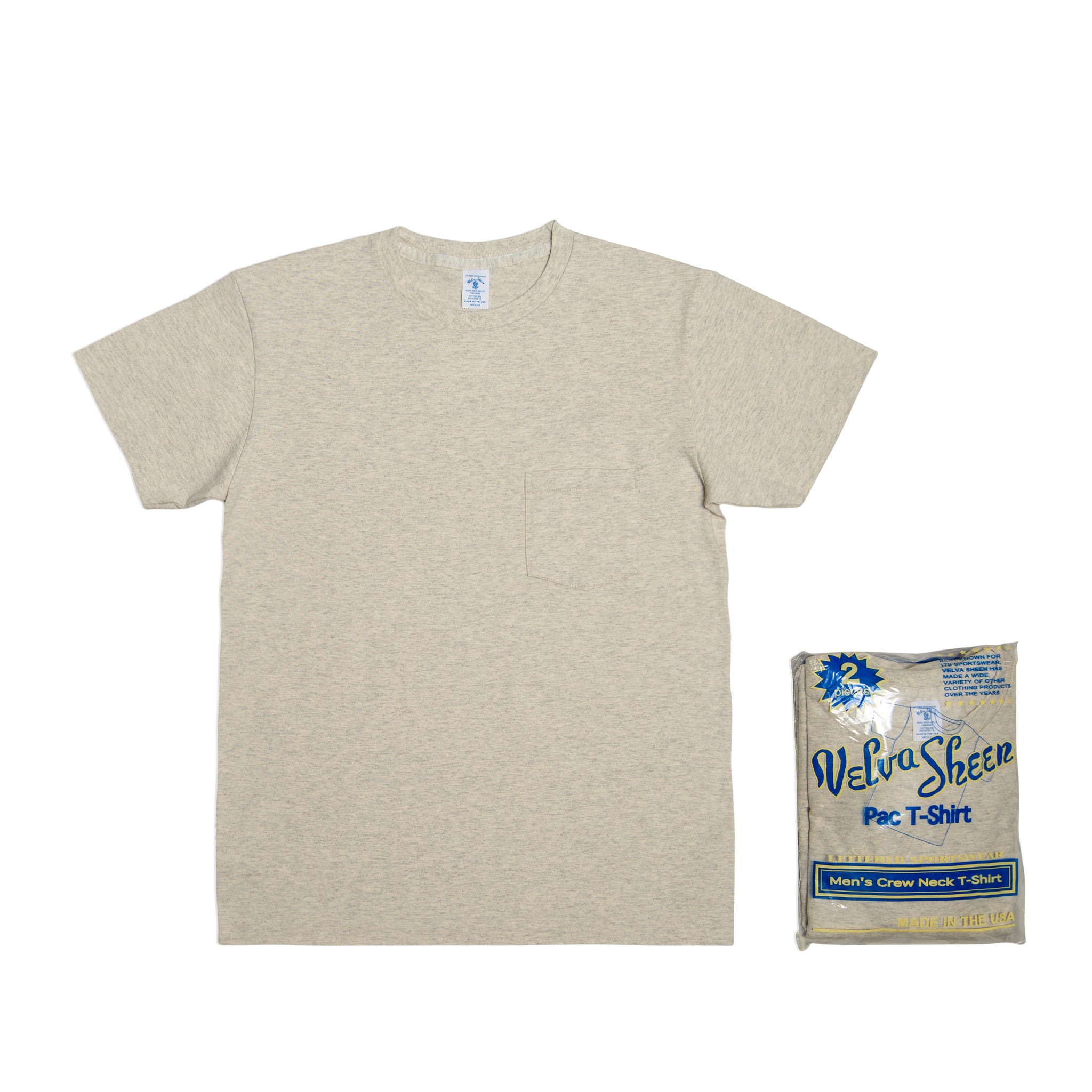 Rolled-Hem Pocket Tee