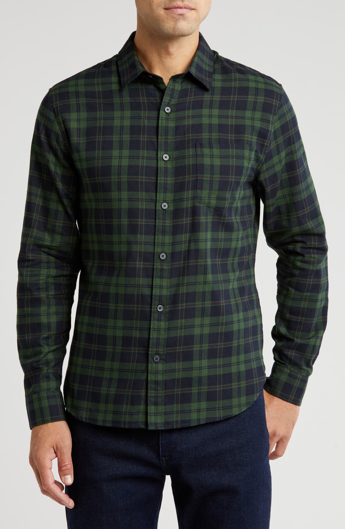 Vince Tailored Cotton Shirt