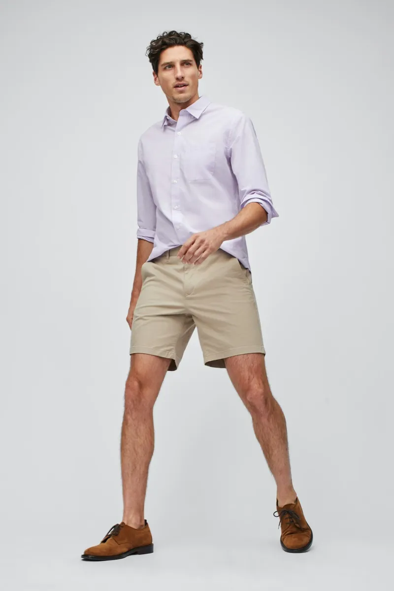 Stretch Washed Chino Short