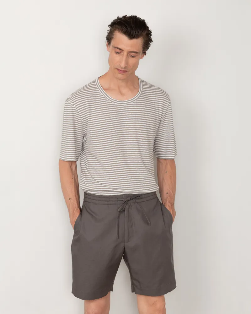 Garment-Dyed Cotton Short